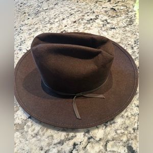 Lanning Vintage Brown Cowboy Hat